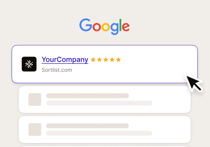 Illustration des Google-Rankings