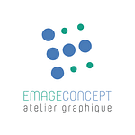E-mage concept logo