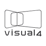 visual4 logo