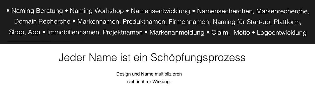 NAMEROCK BRANDS. Naming Agentur. Namensentwicklung und Branding. cover