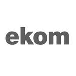 ekom communication that works. gmbh logo