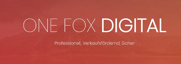 one fox - Digitalagentur cover