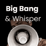 Big Bang and Whisper. logo