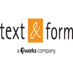 text&form logo