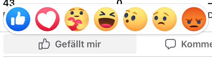 Facebook emojis