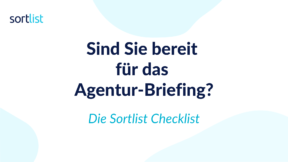 Checklist Agentur Briefing