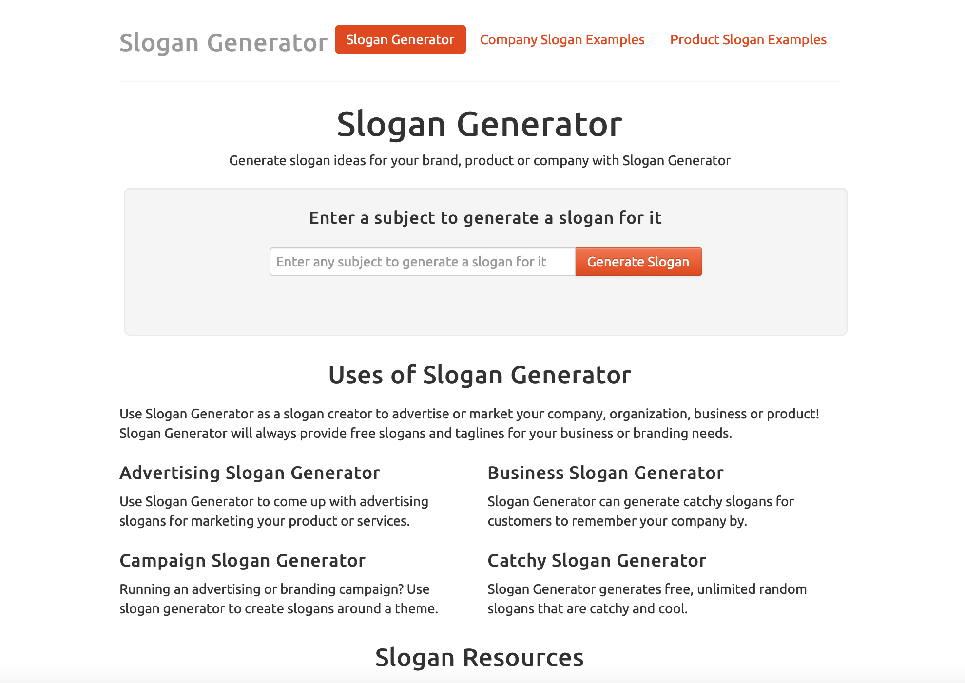 screenshot slogan generator